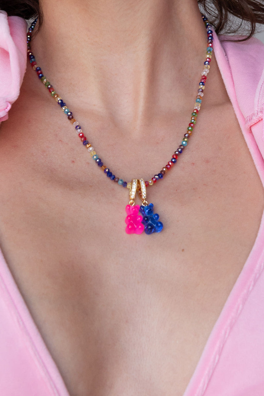 CALIstyle We Love Gummy's Beaded Charm Necklace