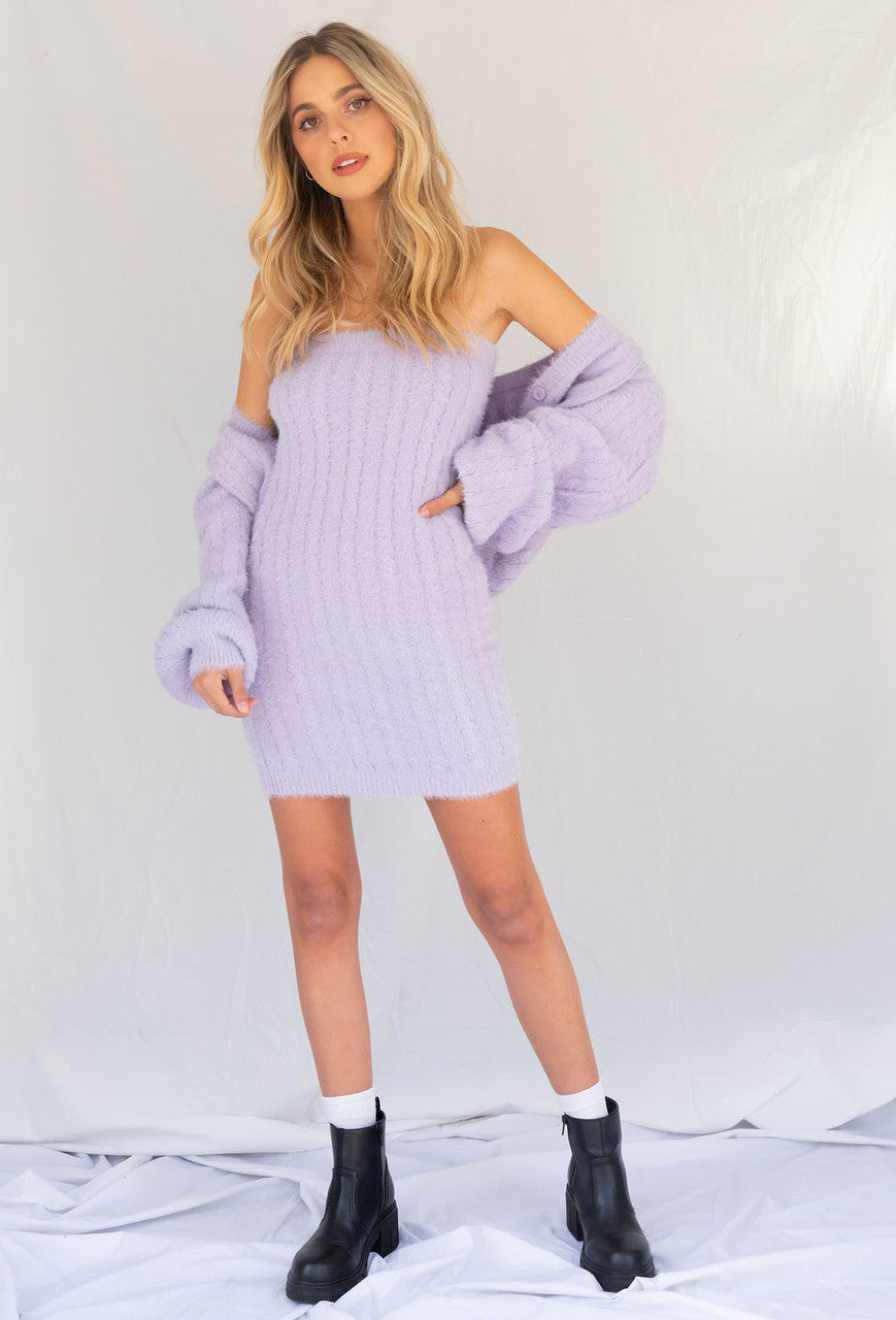 CALIstyle Travel Diaries Tube Dress/Skirt In Lavender 