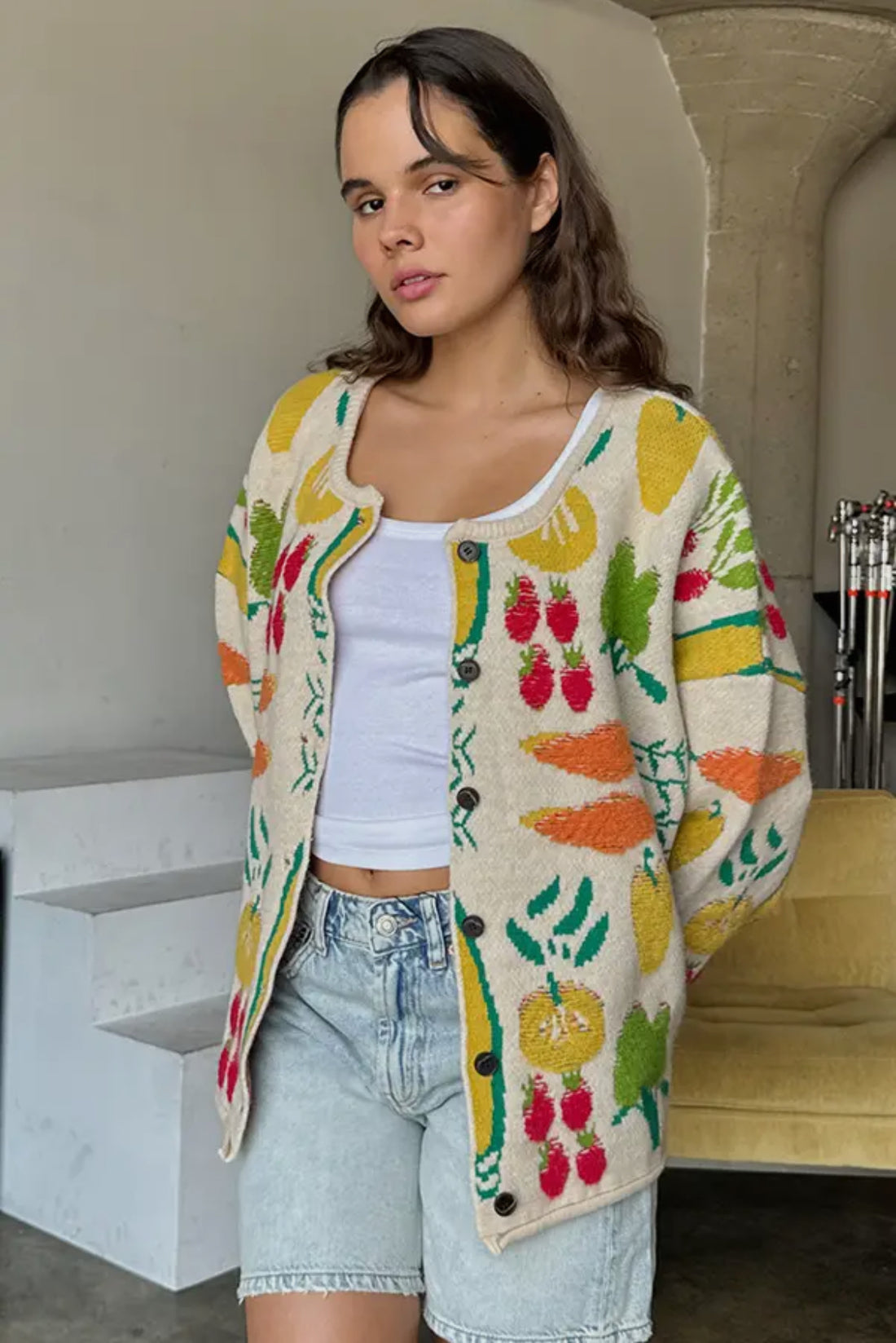 Garden Fresh Cardigan Sweater