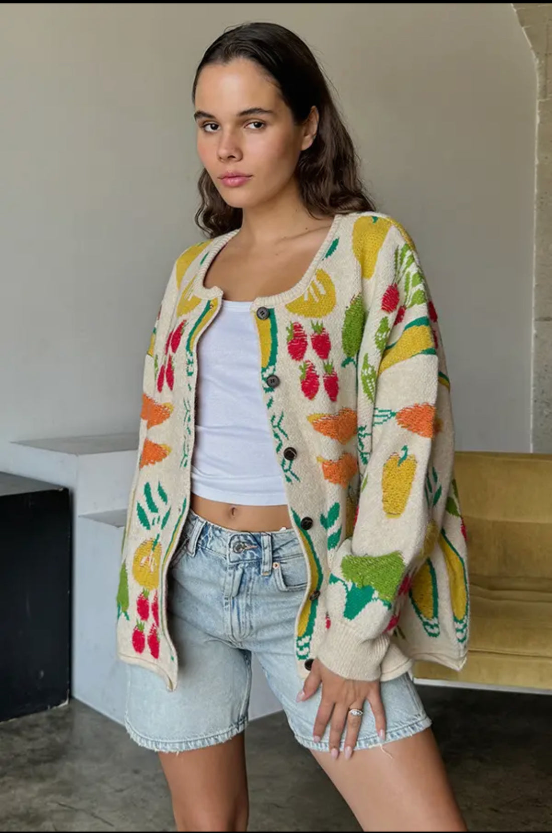 Garden Fresh Cardigan Sweater