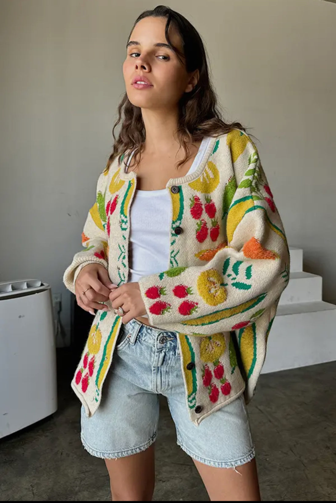 Garden Fresh Cardigan Sweater