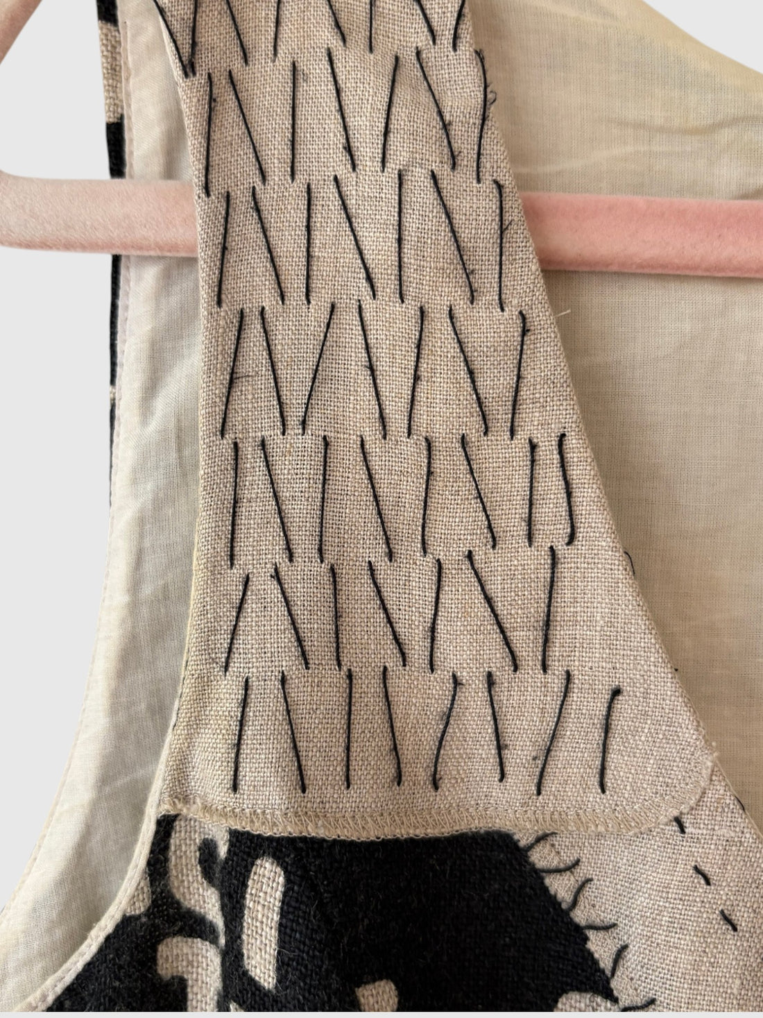 Vintage Moschino Cheap & Chic Storybook Linen Dress