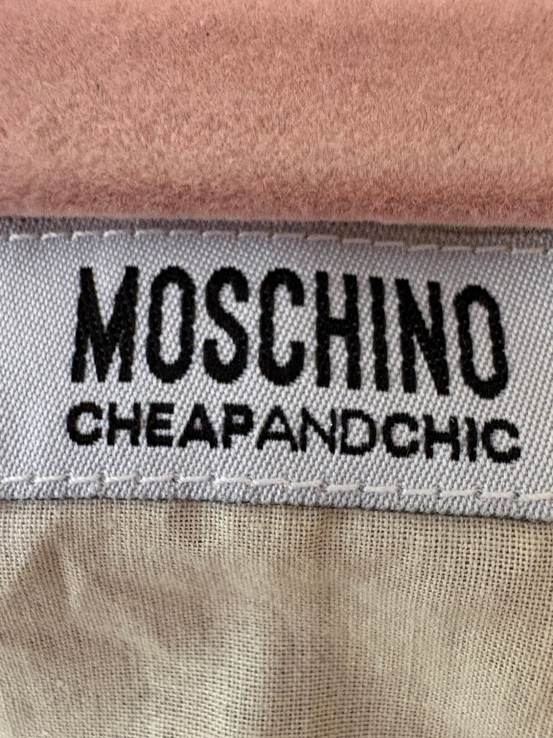 Vintage Moschino Cheap & Chic Storybook Linen Dress