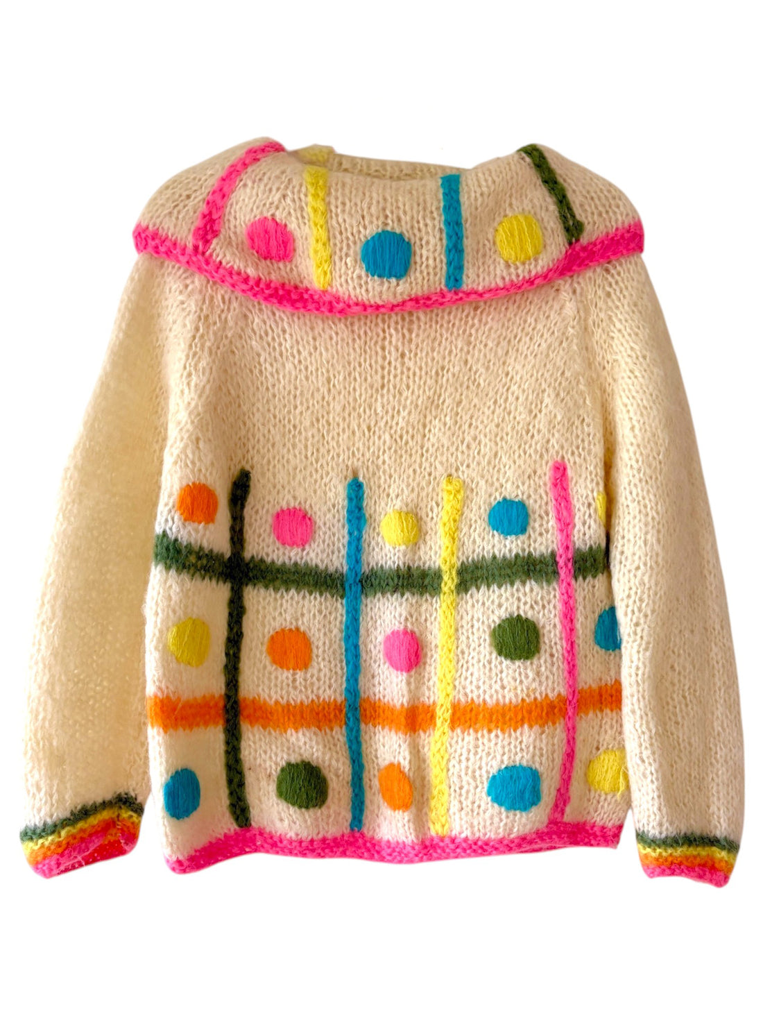 Vintage Italian Mohair Art Knit Sweater