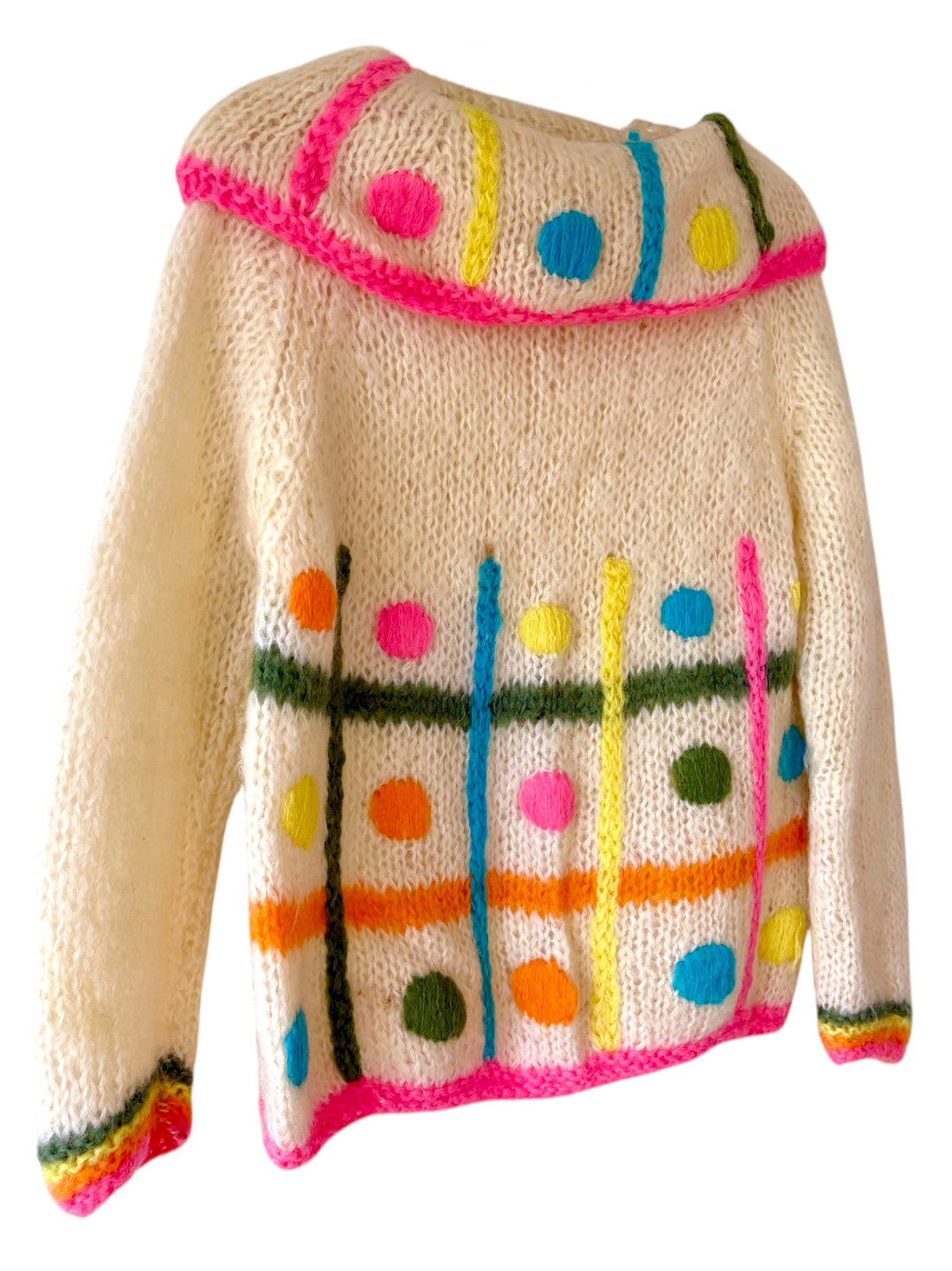 Vintage Italian Mohair Art Knit Sweater