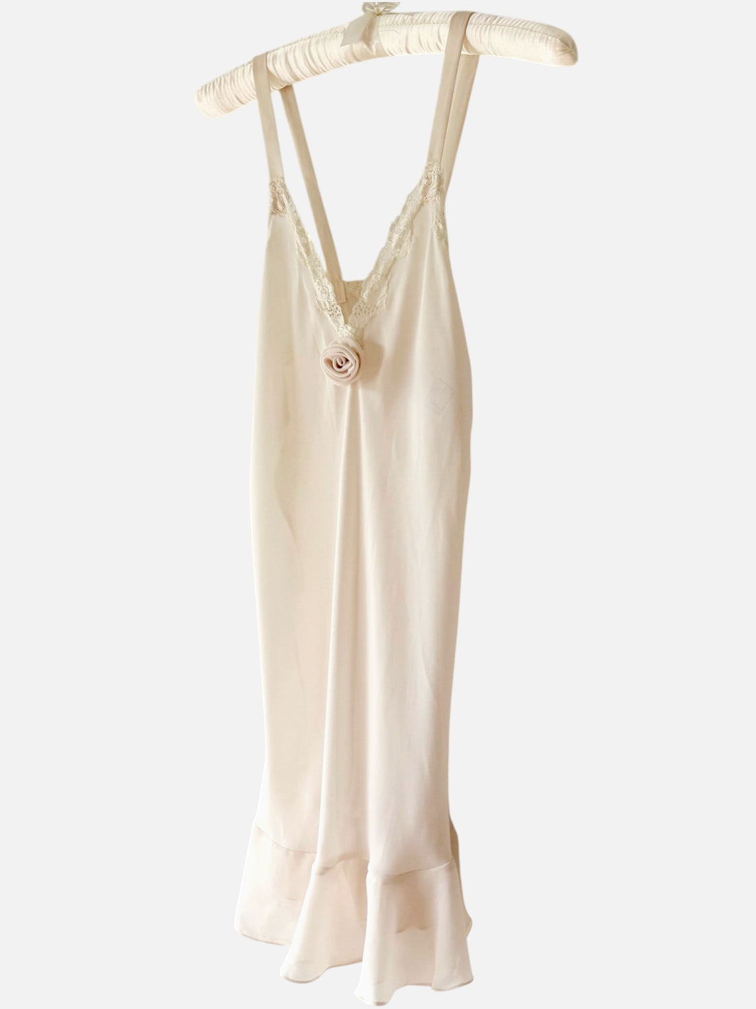 Vintage Eve Stillman label on 1990s lingerie dress
