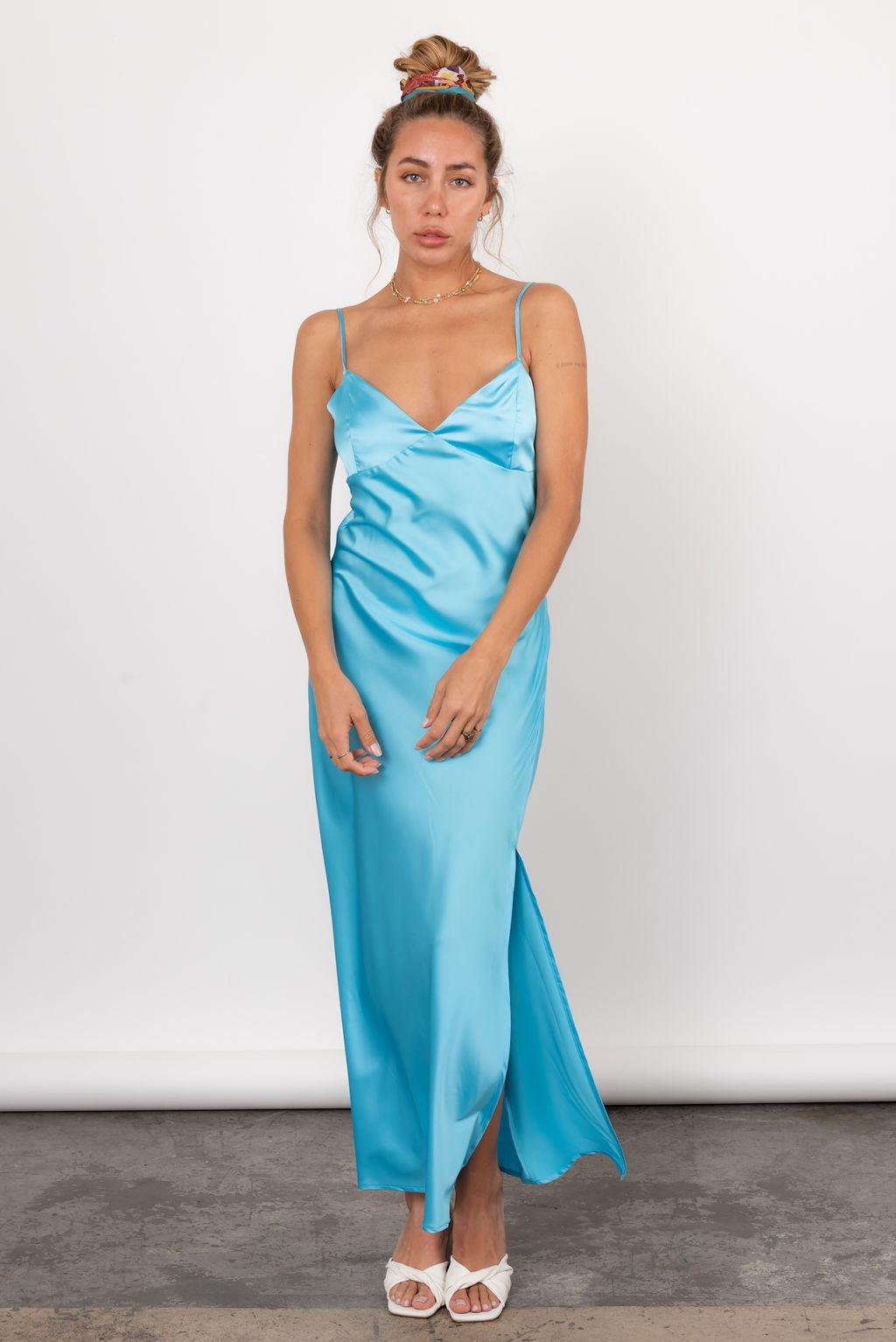 Satin Maxi Dress Ice Blue Slip Dress Blue Slip Dress, Blue Maxi Slip Dress, Maxi Slip Satin Maxi Dress Ice Blue Slip Dress Blue Slip Dress, Blue Maxi Slip Dress, Maxi Slip