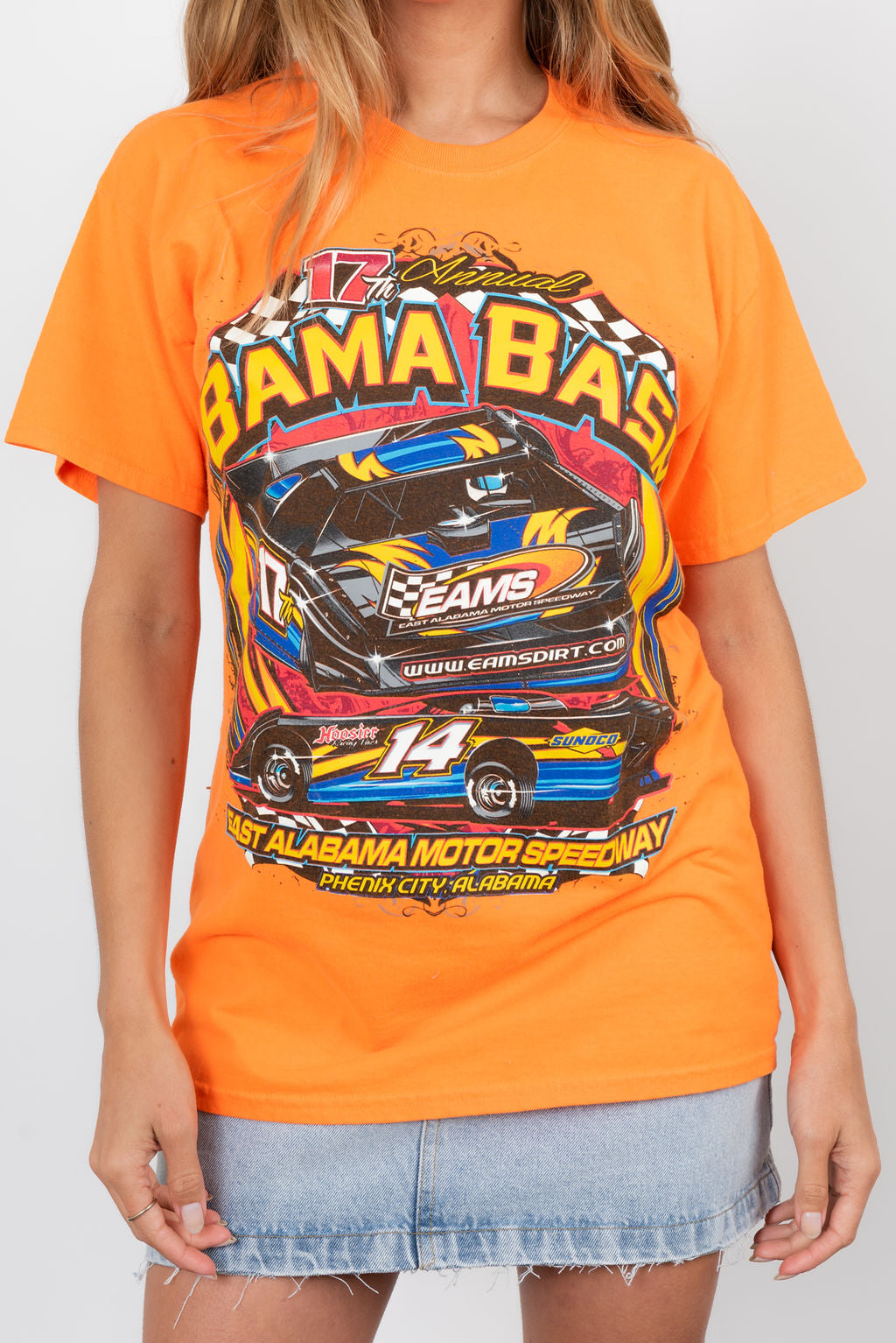 Vintage Bama Bash Speedway Tee In Orange