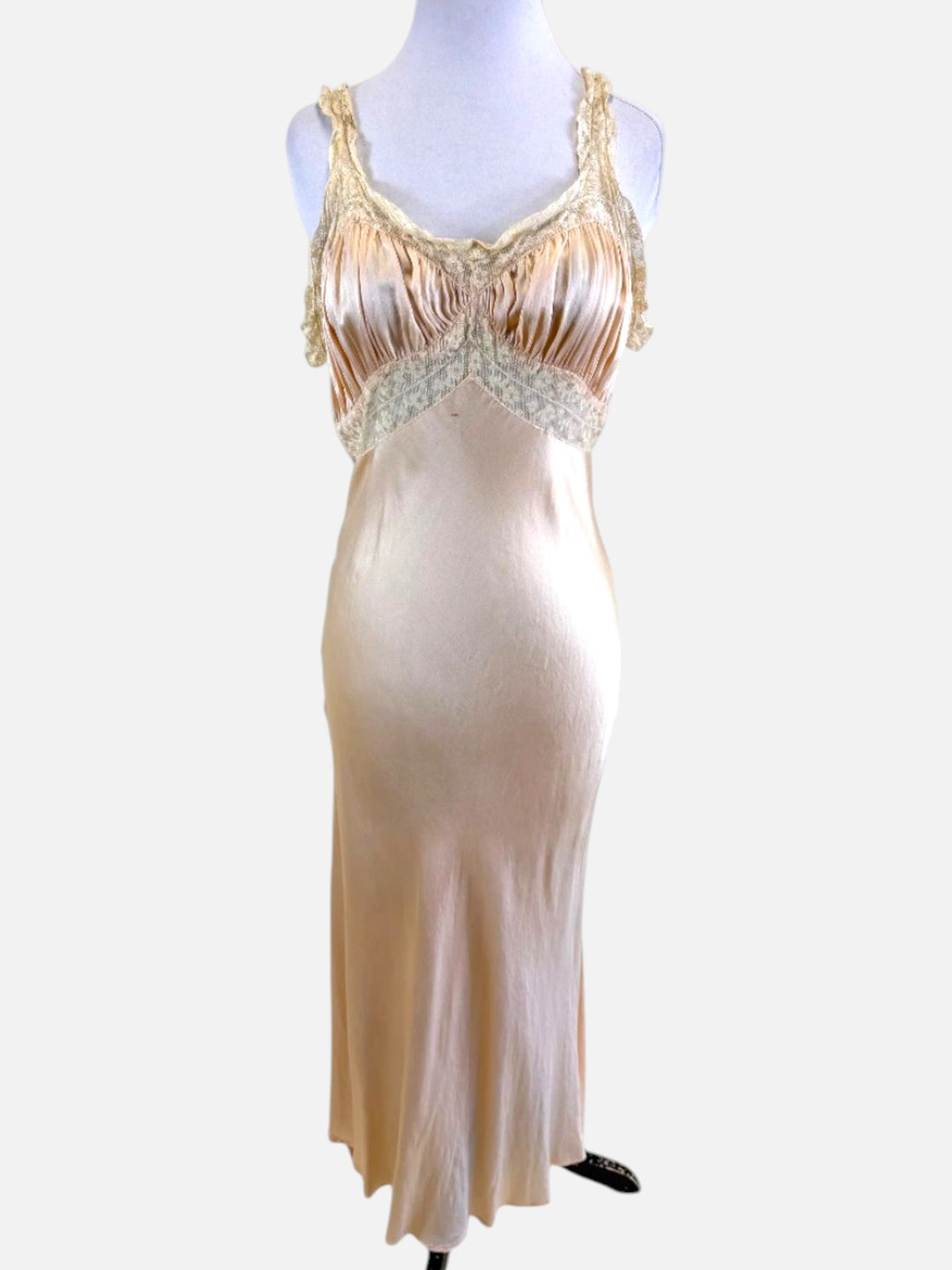 Vintage 1930s Carson Pirie Scott Silk Dress