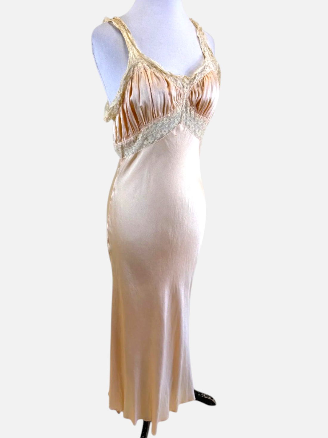 Vintage 1930s Carson Pirie Scott Silk Dress