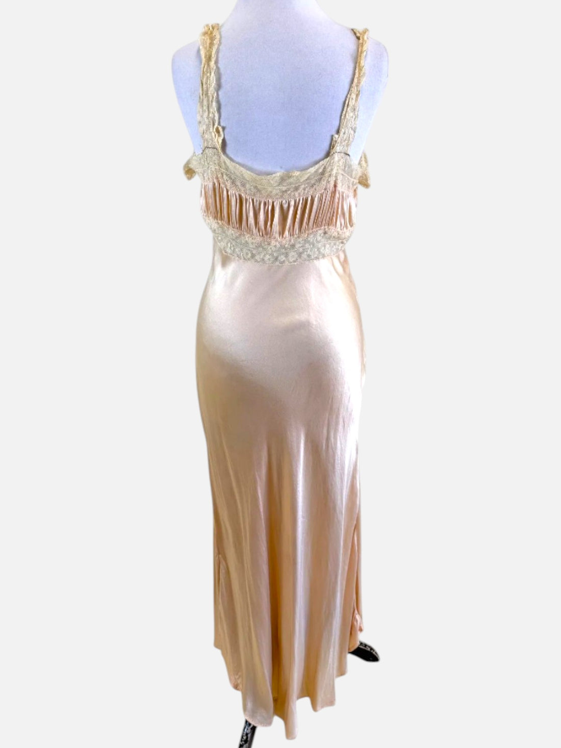 Vintage 1930s Carson Pirie Scott Silk Dress
