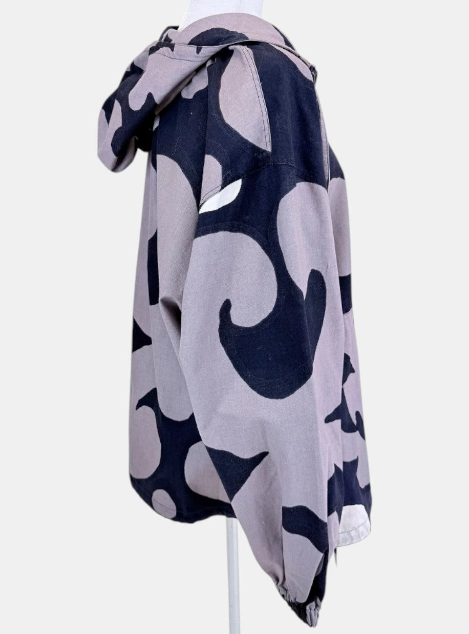 Vintage 1970s Marimekko Hooded Cotton Anorak