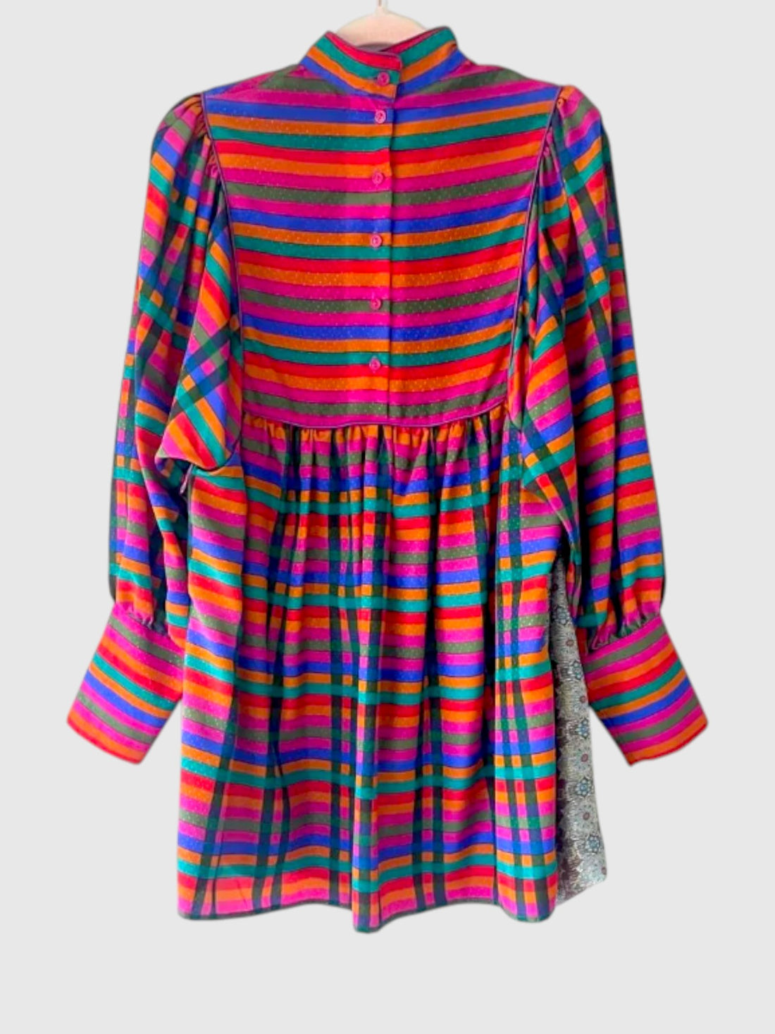 Vintage Imitation of Christ Studio Silk Babydoll Dress