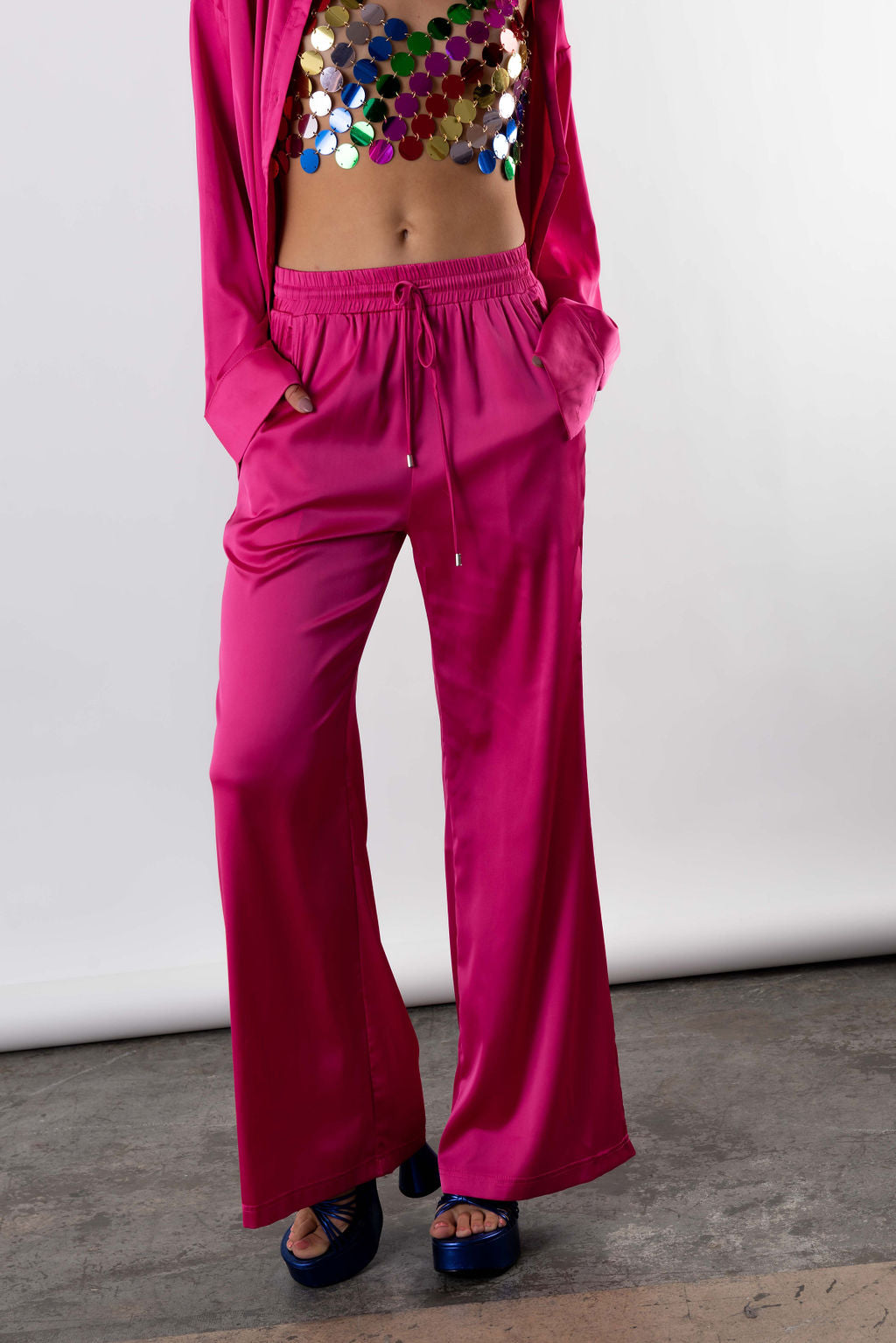 Color Pop Pant In Hot Pink | Shop Resurrection