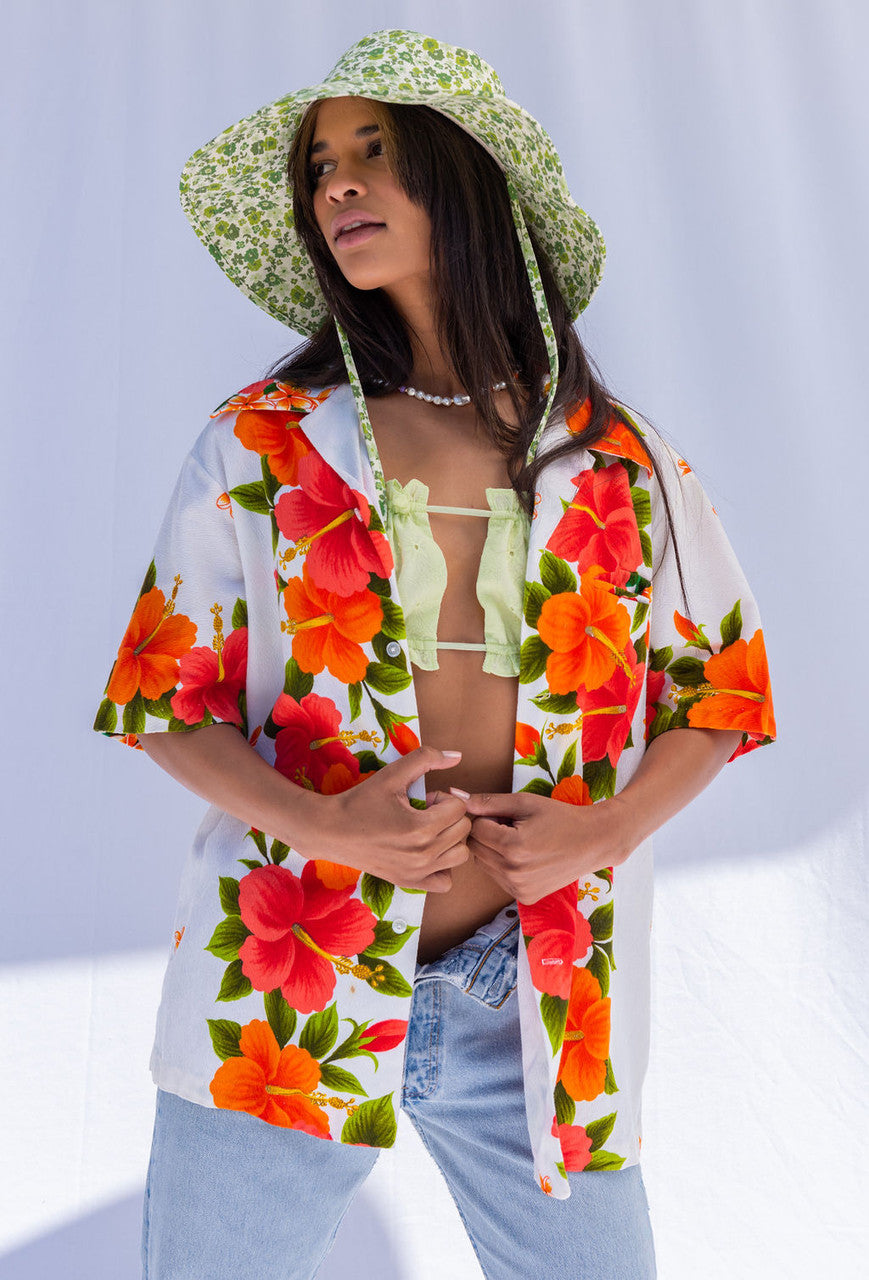 Vintage Hawaiian Oversized  Shirt by Ui Maikai
