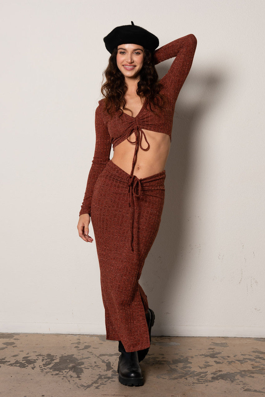 French Vibes Only Knit Set