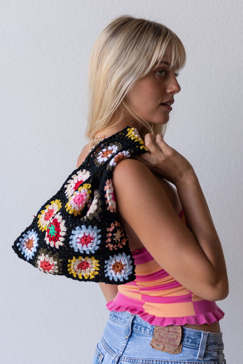 CALIstyle Summer Crush Crochet  Tote Bag