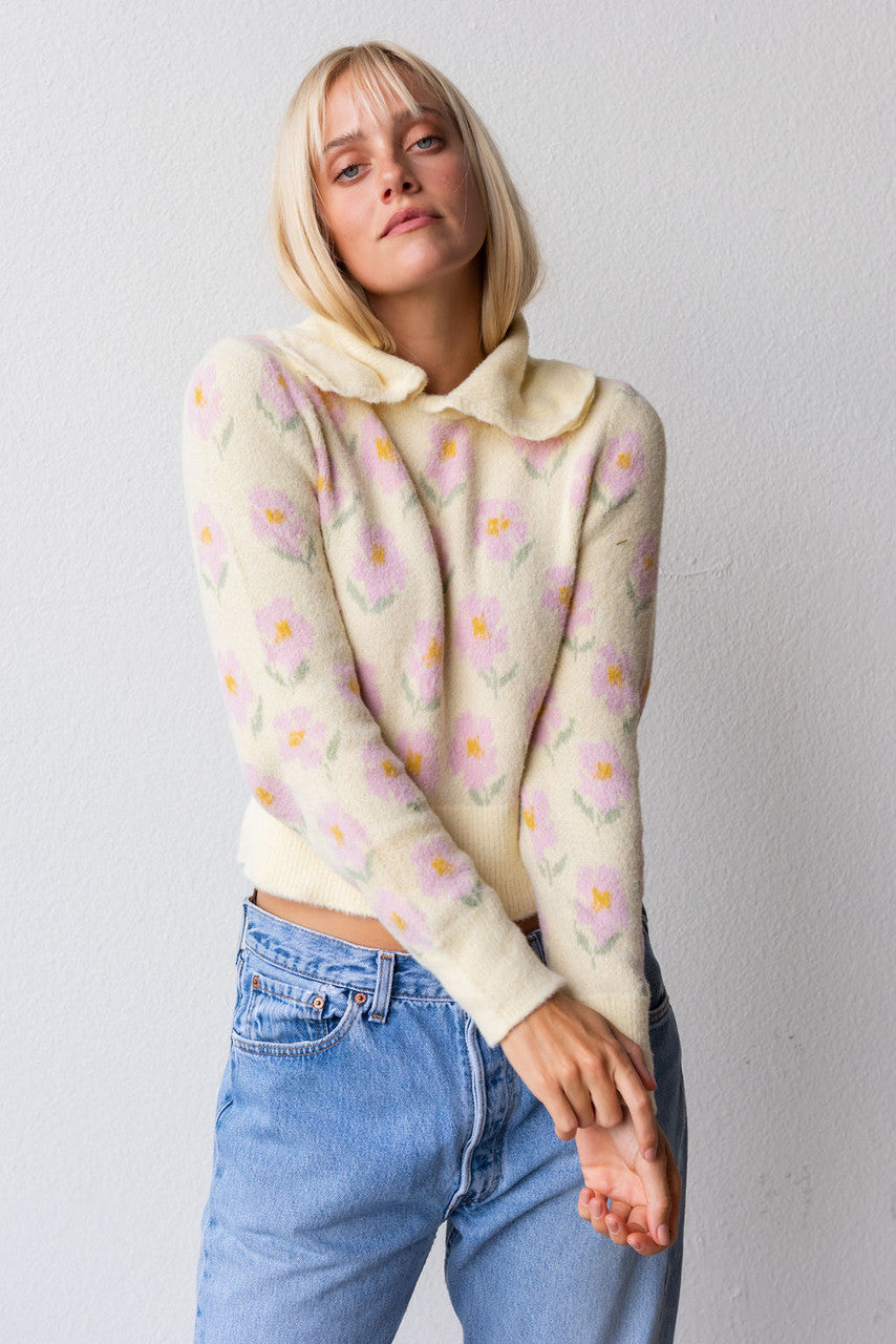 Sweetest Thing Collared Sweater